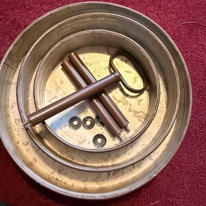 Metal Handle 3 tier tier tray